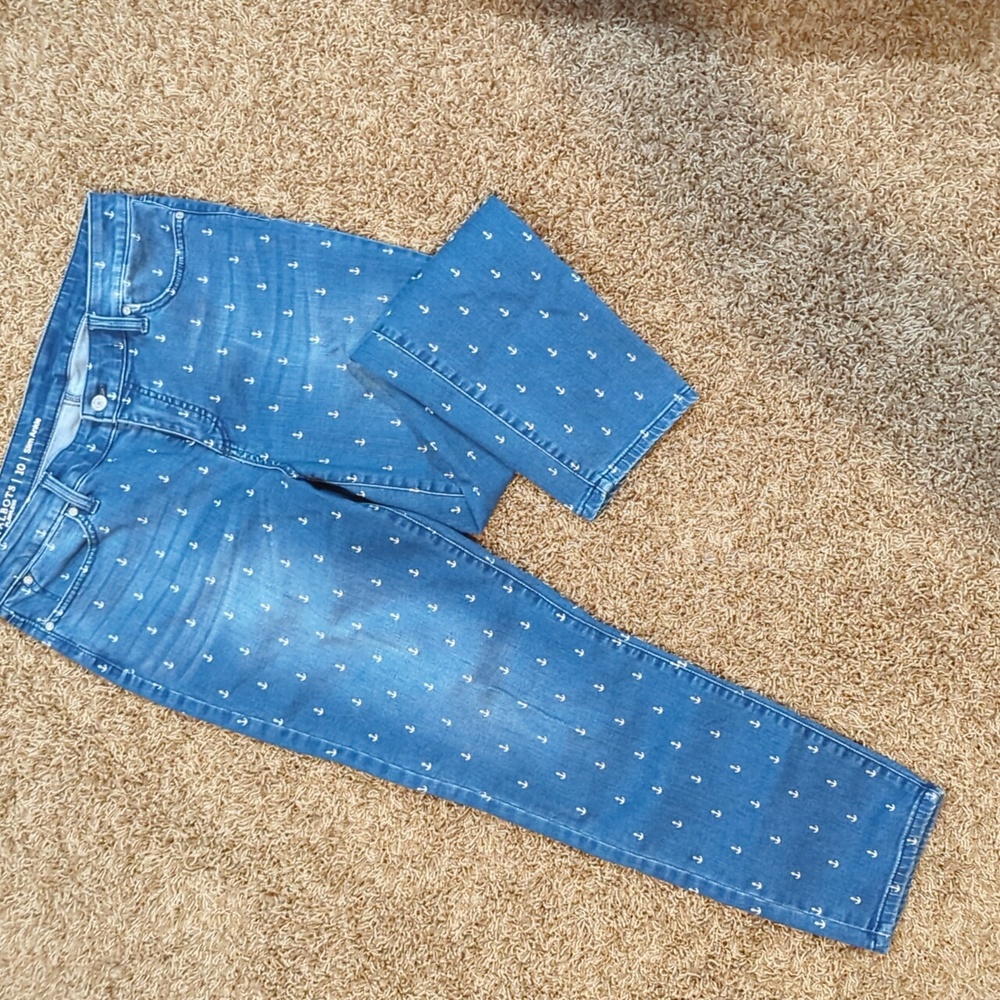 Talbot's Flawless Slim Ankle Jeans Size 10